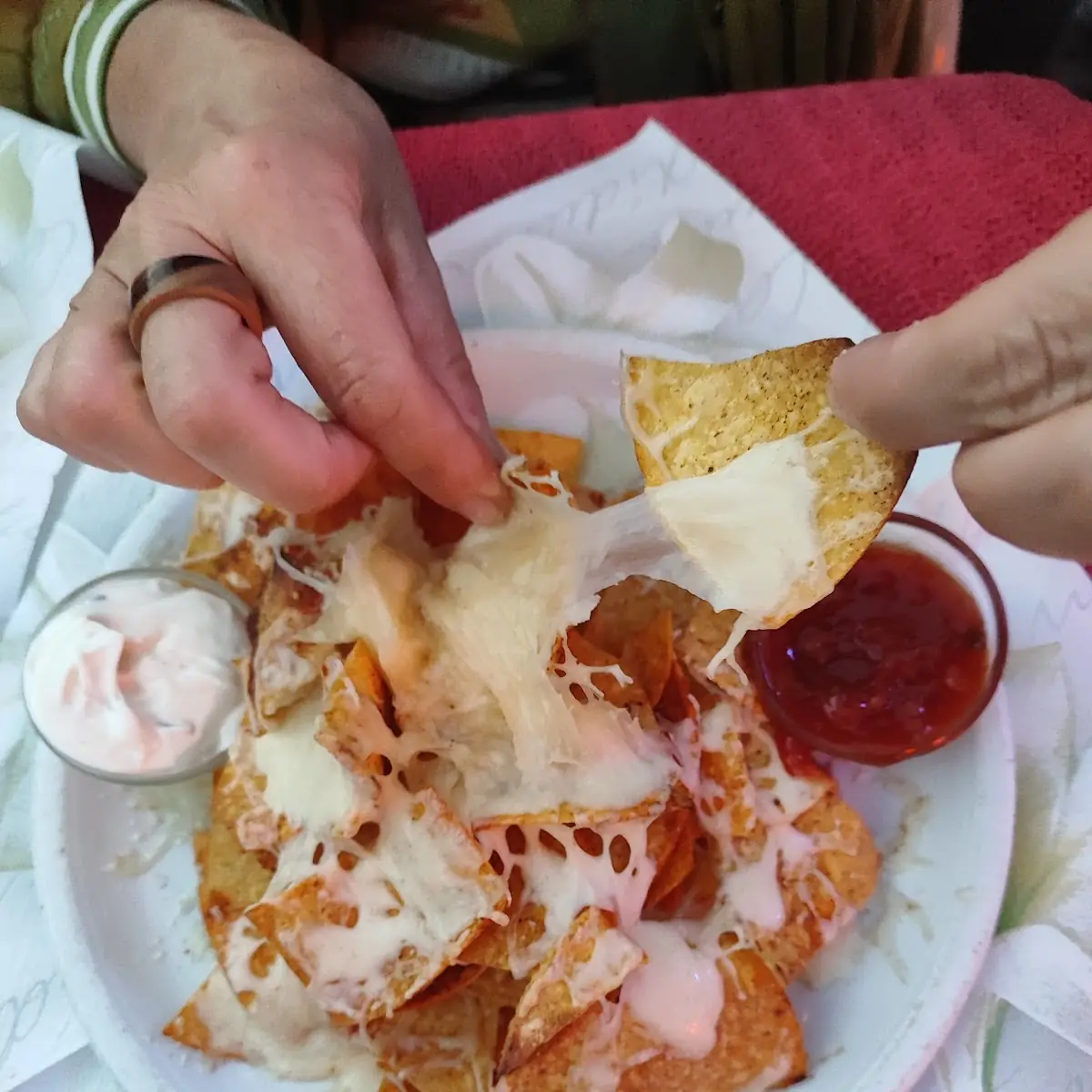 Nachos Con Queso