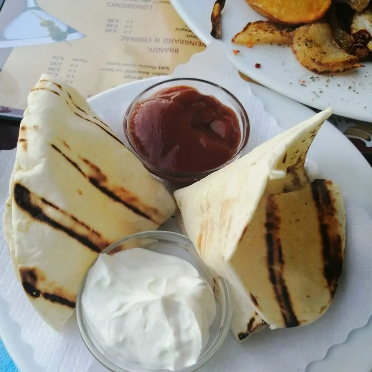 Tortillas Mit 2 Dips