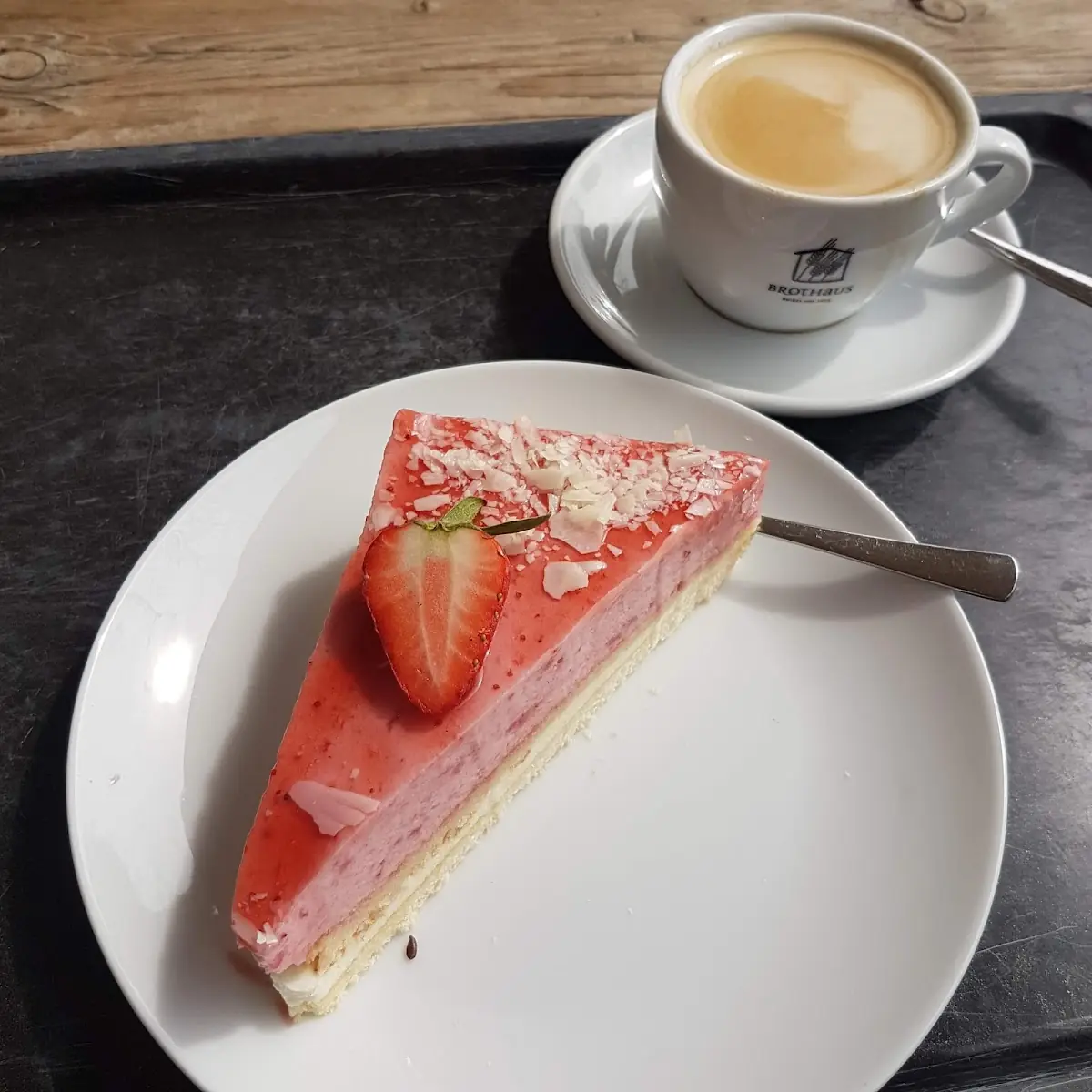 Erdbeerschnitte