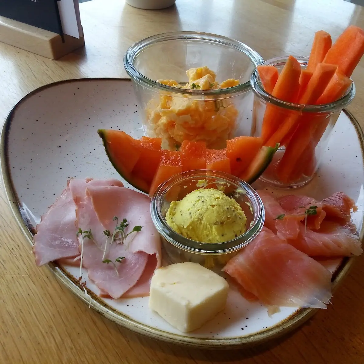 Frühstück Orange