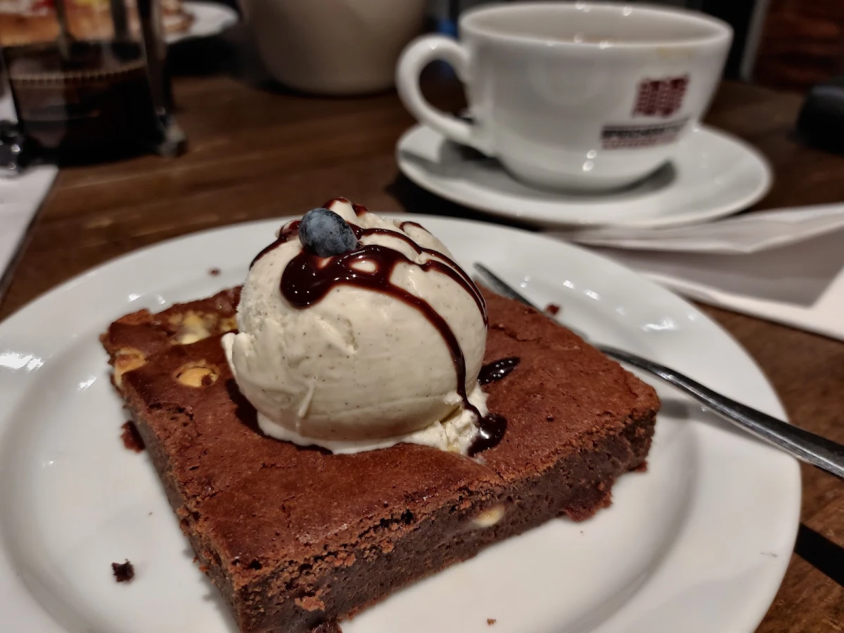 Brownie Mit Eis
