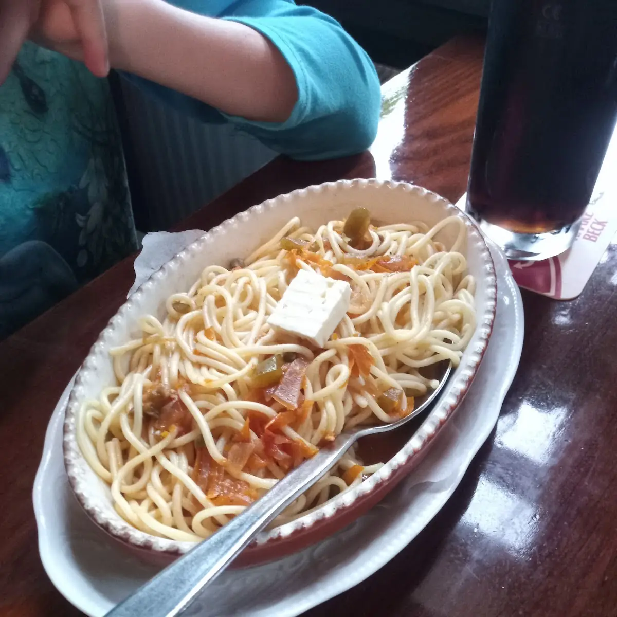 Kinderportion Spaghetti