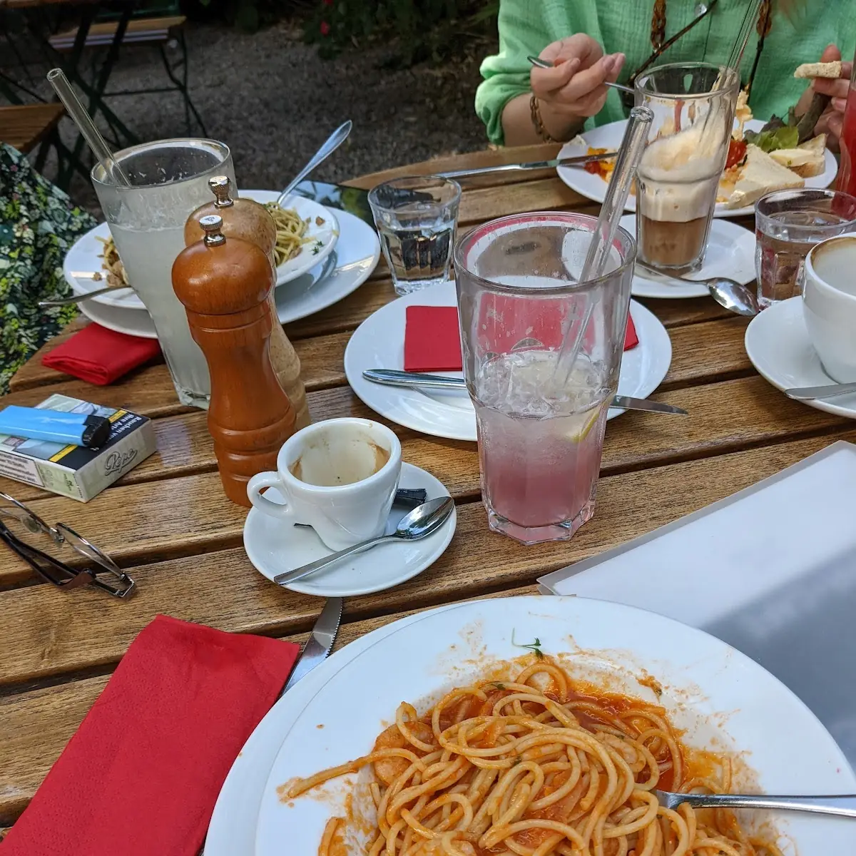 Spaghetti Mit Garnelen
