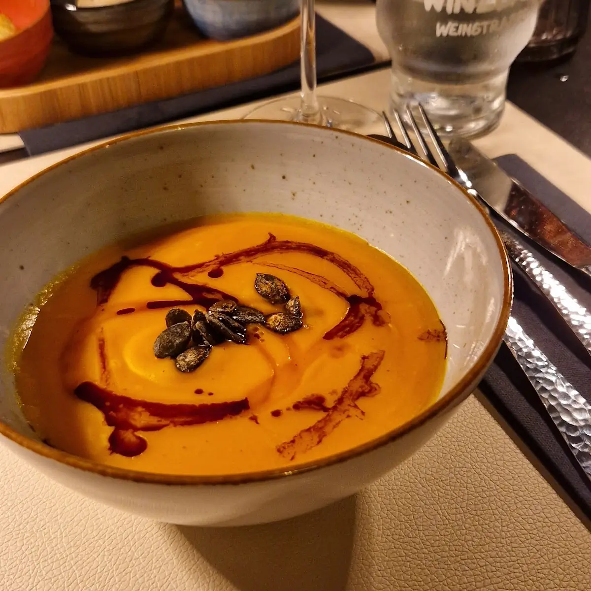 Kürbissuppe