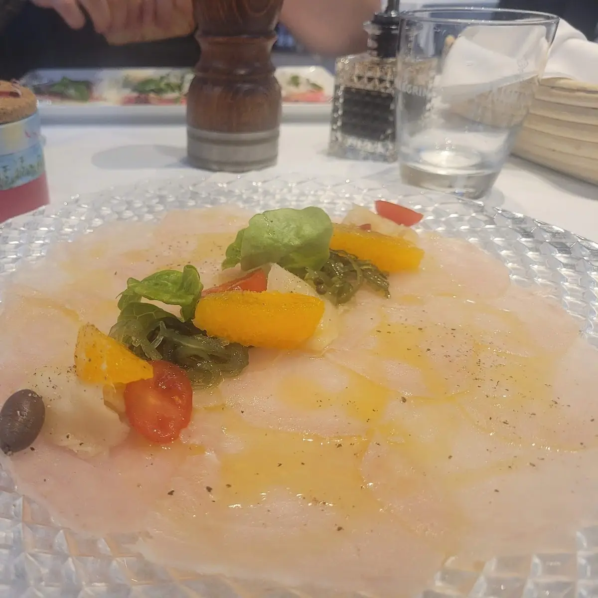 Carpaccio Di Spada All'agro