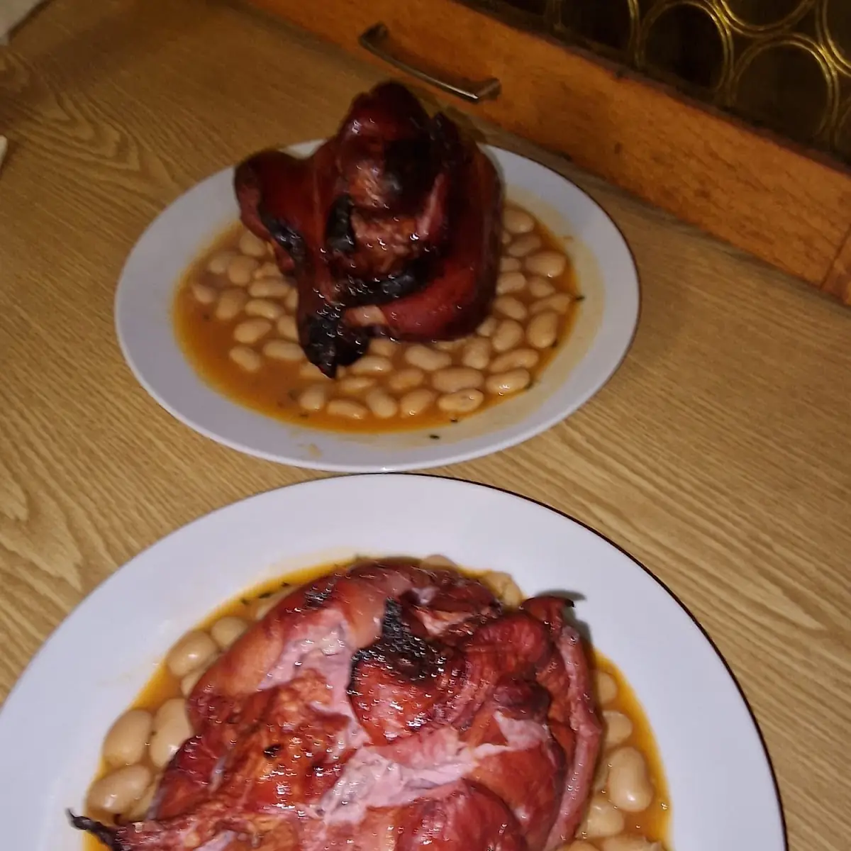 Wurst Mit Bohnen
