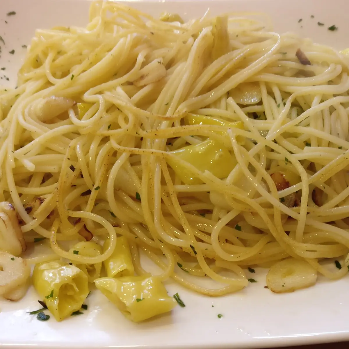 Spaghetti Aglio E Olio, Pizza Prima