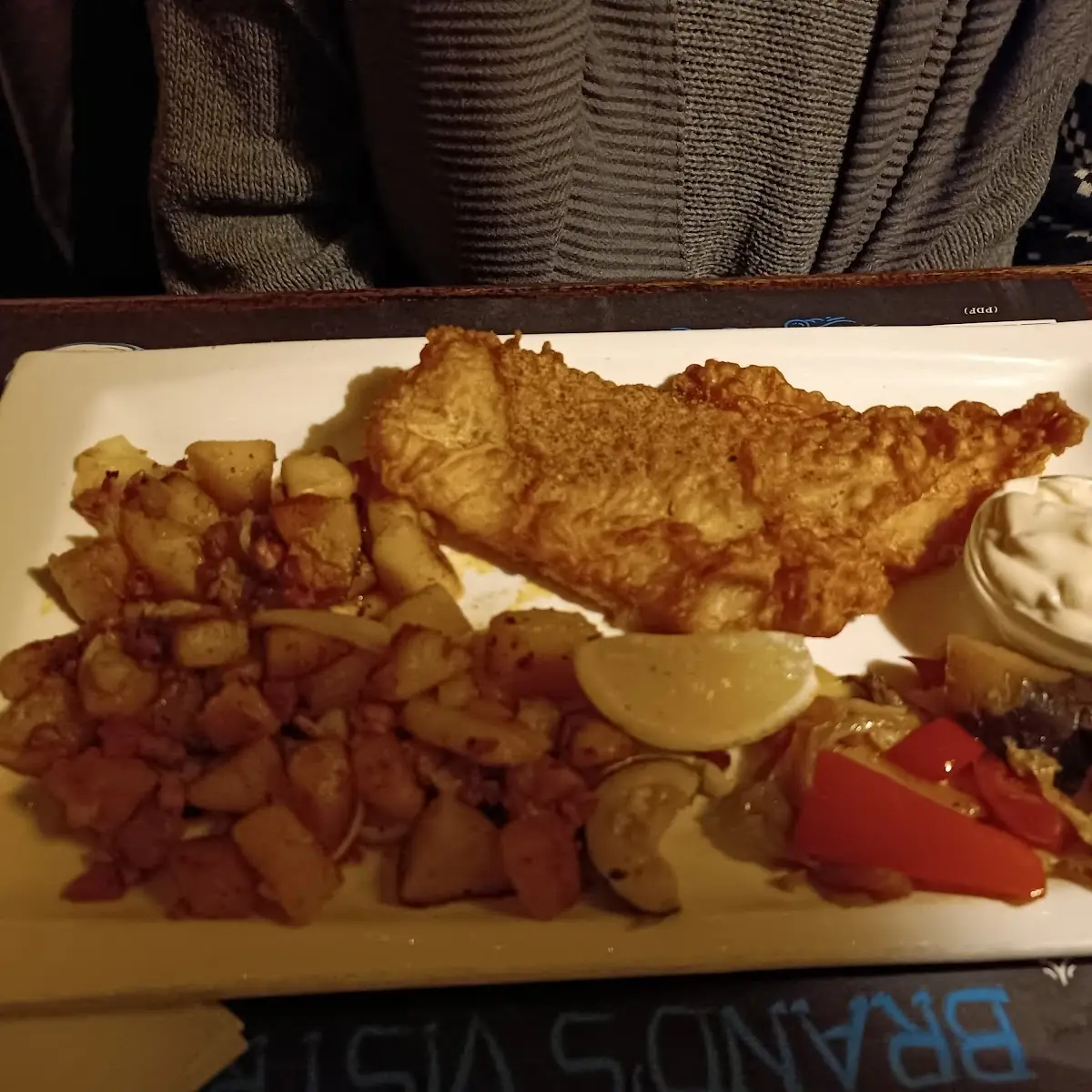 Backfisch Kabeljau