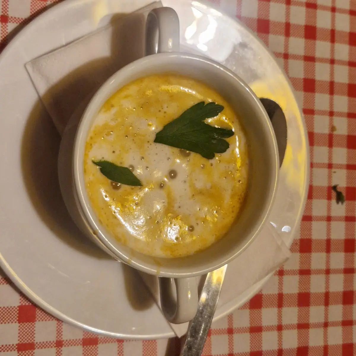 Krabbensuppe