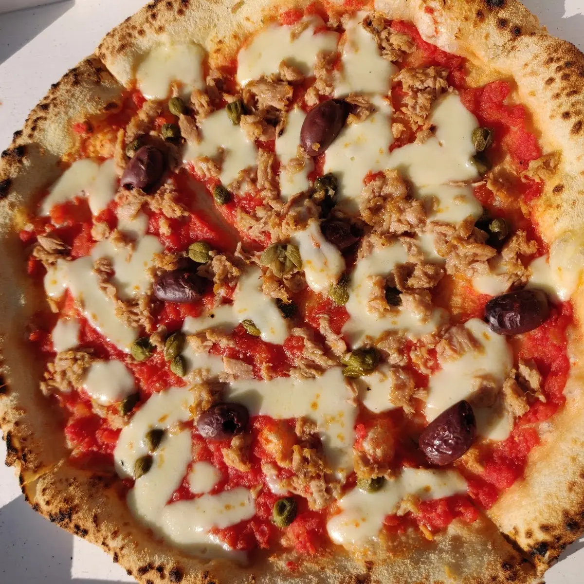 Pizza Tonno E Capperi