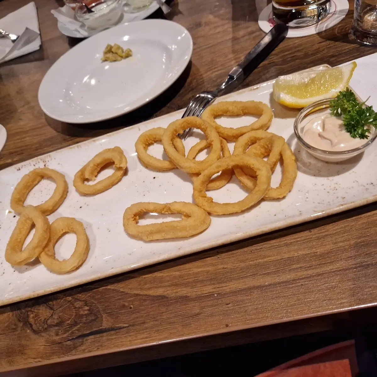 Calamari Fritti Mit Honig