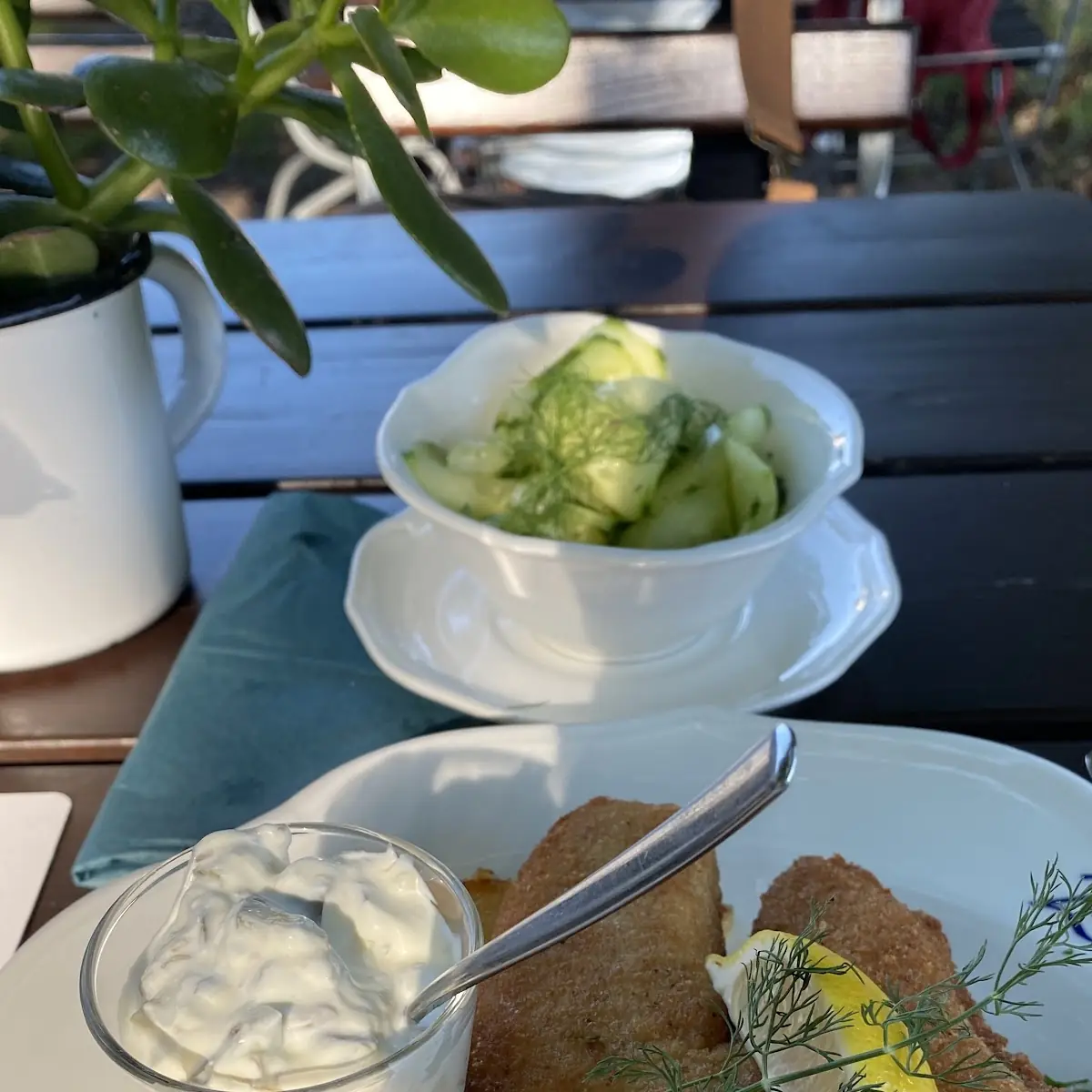 Backfisch, Gasthaus zum Weissen Schwan
