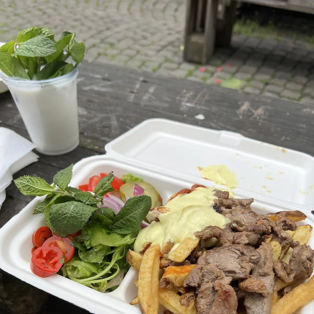 Schawarma Teller