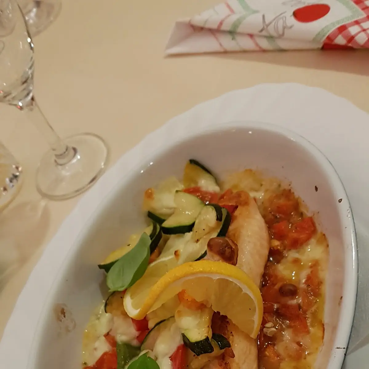 Lachs Mit Gemüse