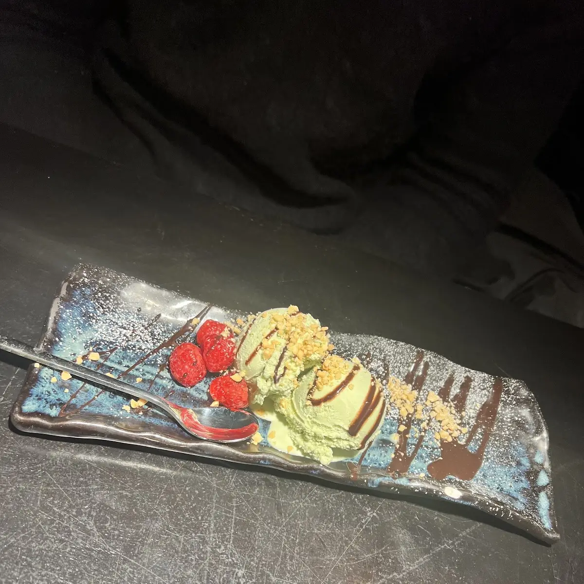 Grüntee Eis