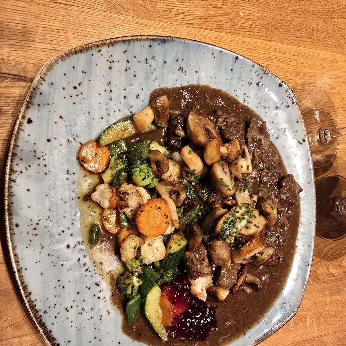 Hirschgulasch