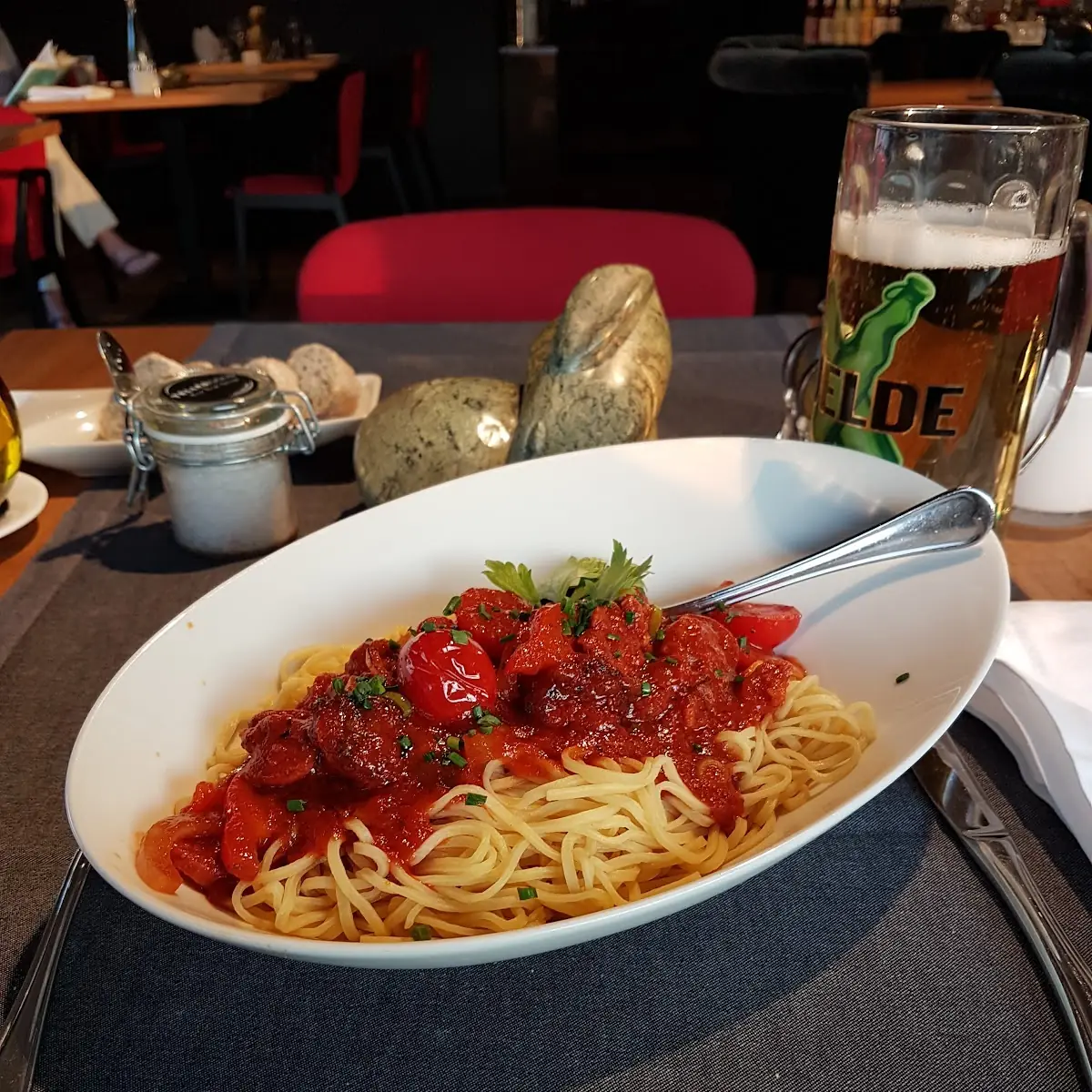 Spaghetti, Restaurant Hotel FELDERBOCK