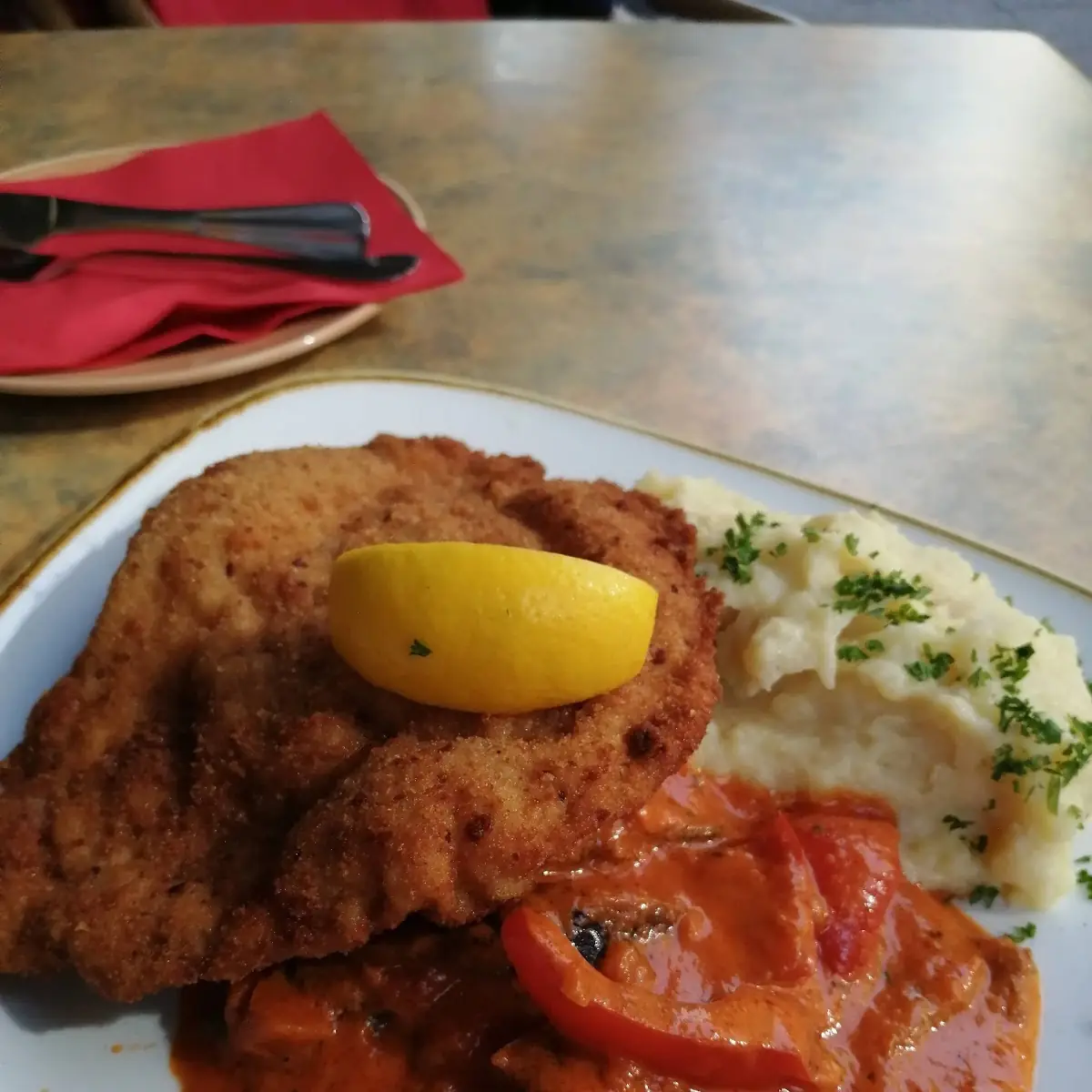 Chorizo Schnitzel