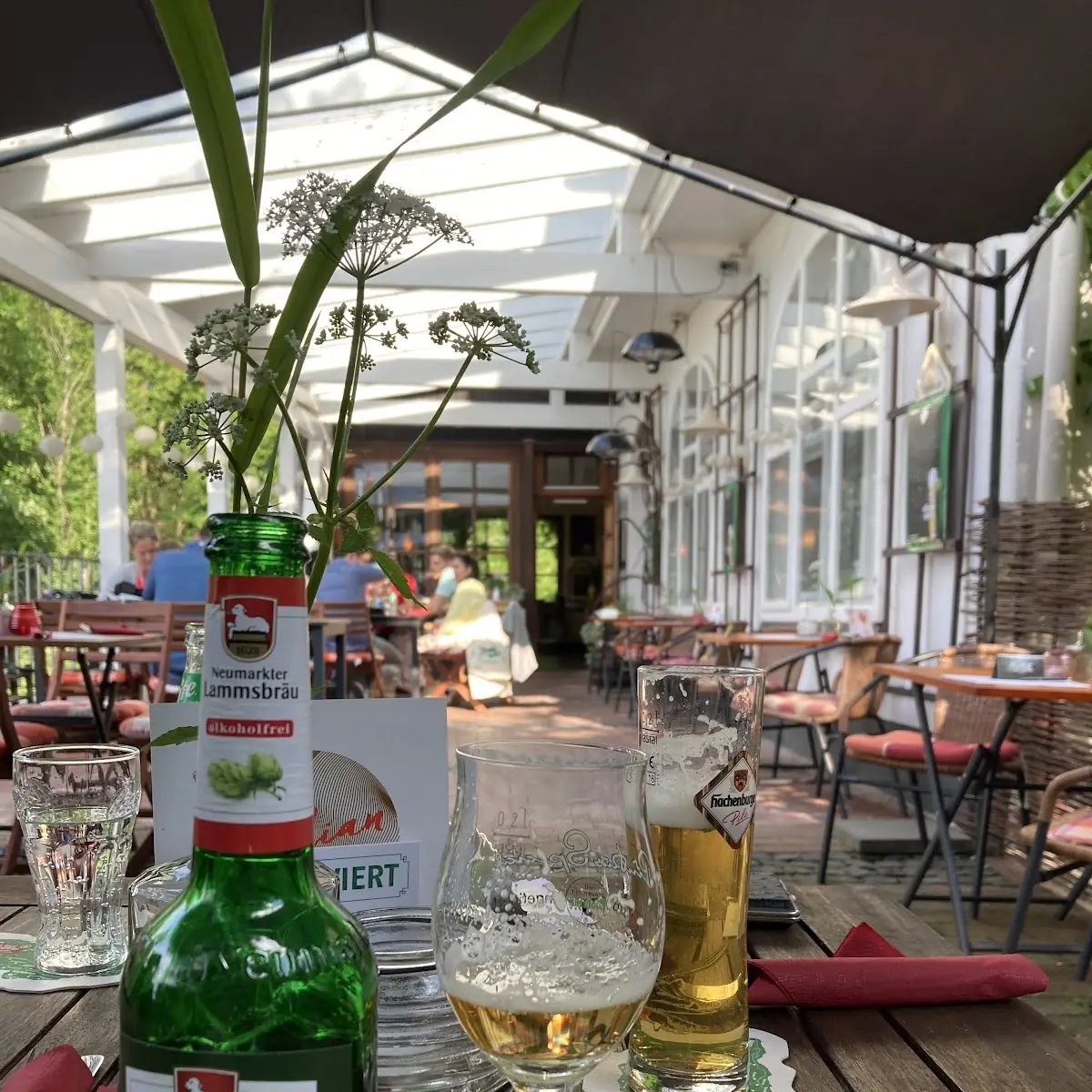 Bier, Restaurant Na endlich