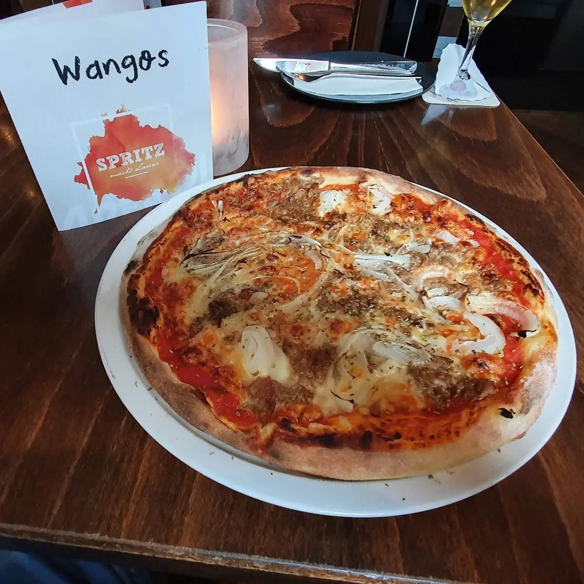 Thunfischpizza