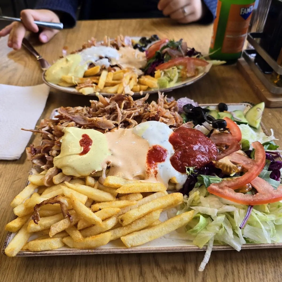 Pide Mit Dönerfleisch