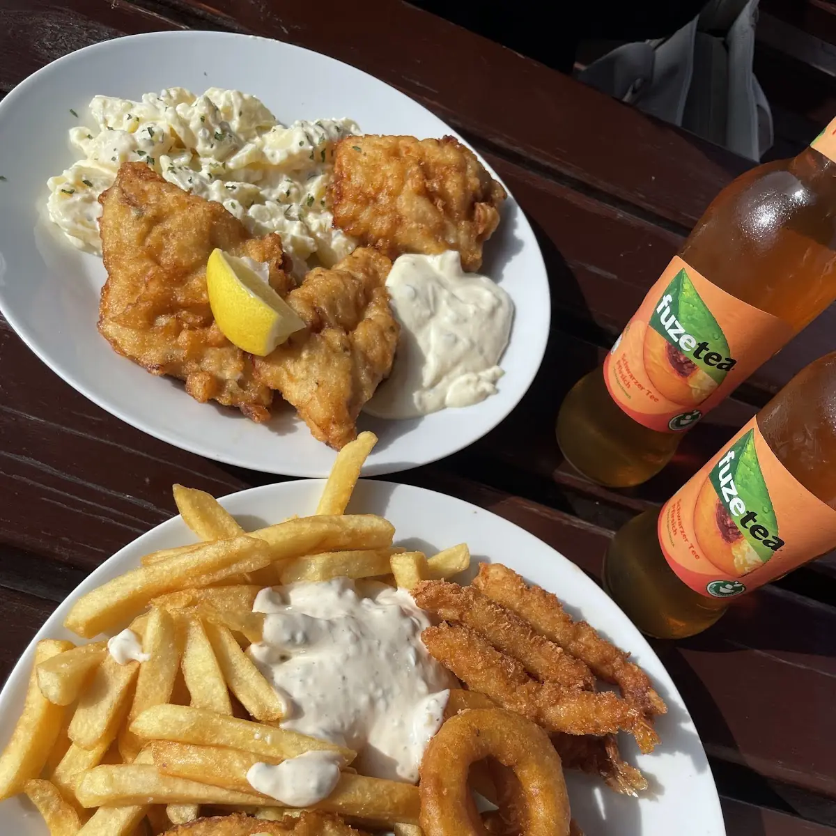 Backfisch Teller