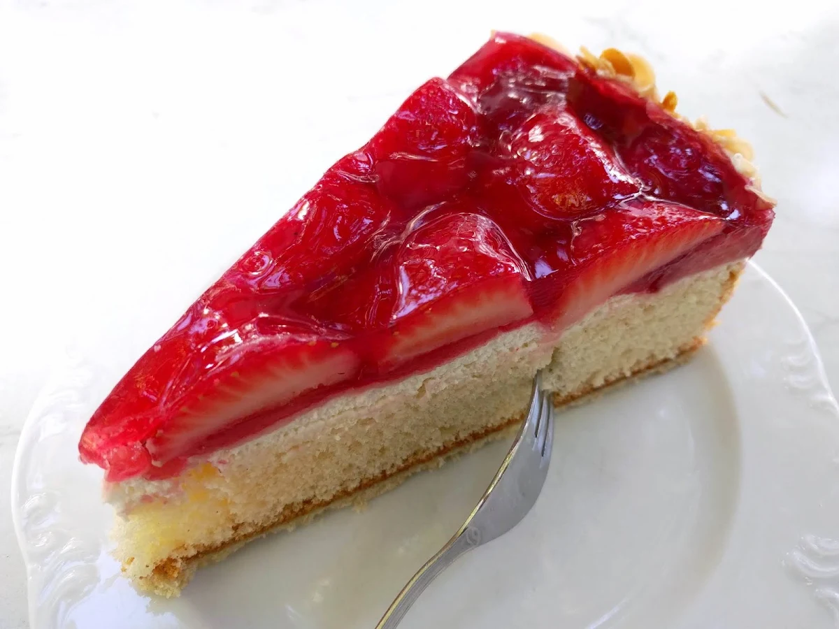 Erdbeerkuchen