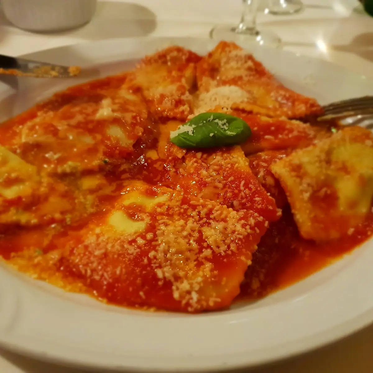 Ravioli, Osteria Federico Secondo
