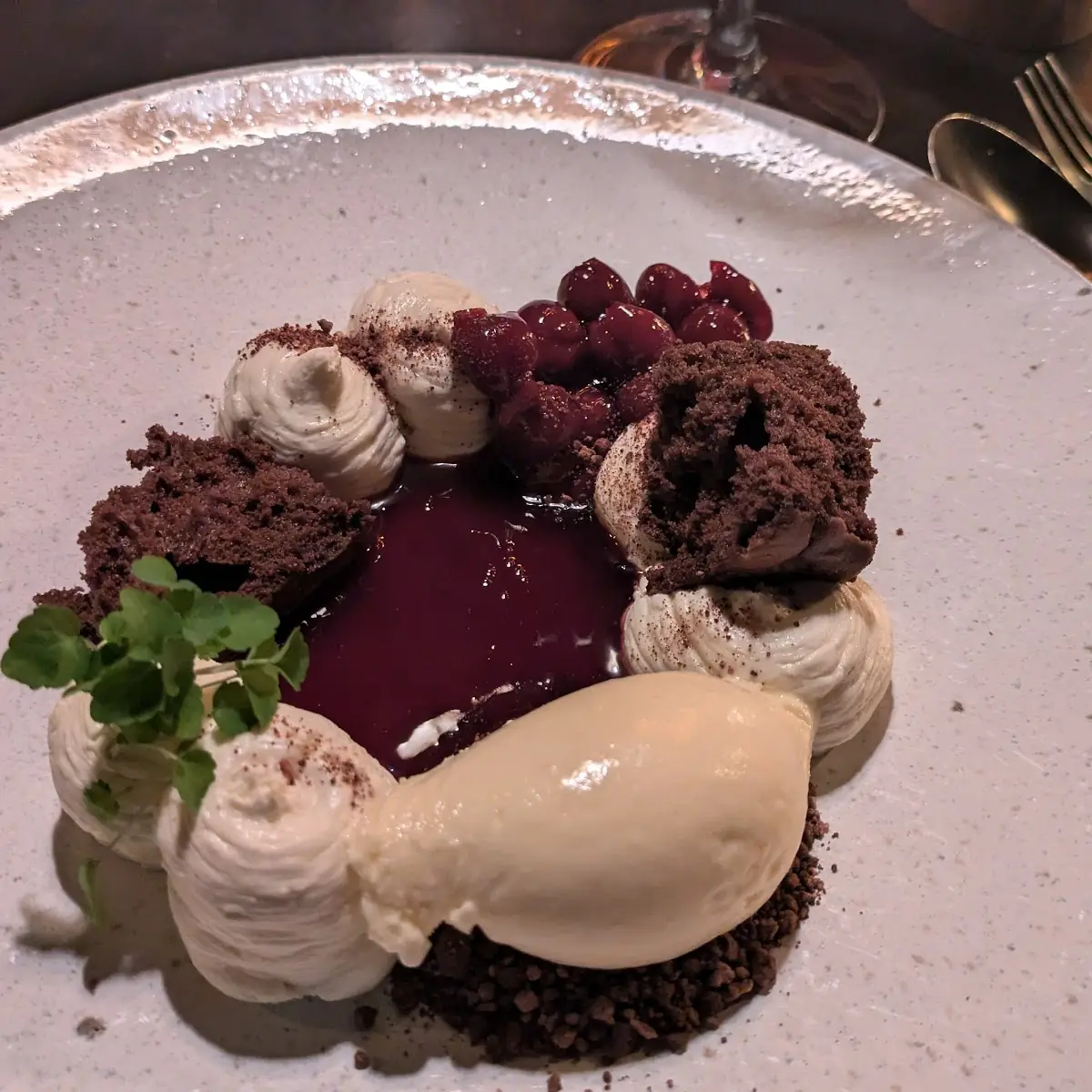 Schokocrumble Mit Eis