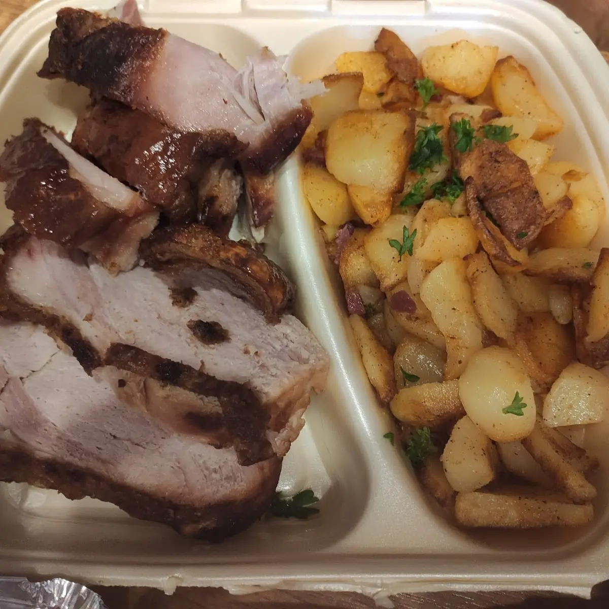 Spanferkel Mit Kruste