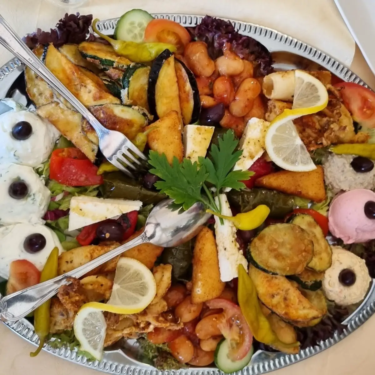Griechische Aperitif Platte