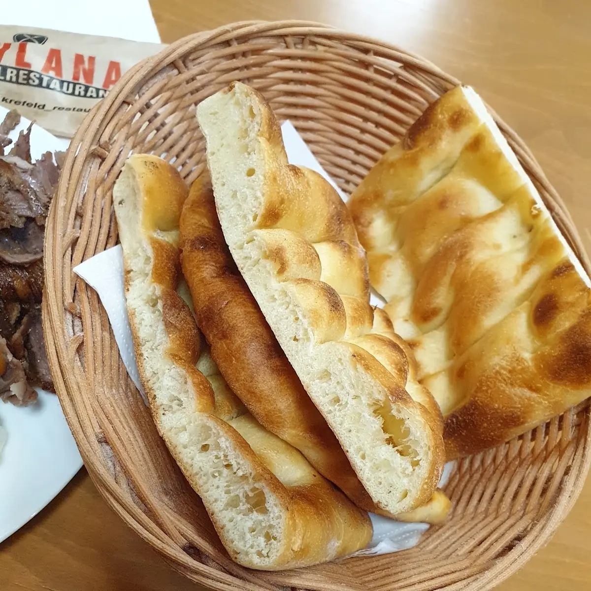 Bread, Mevlana Restaurant Krefeld