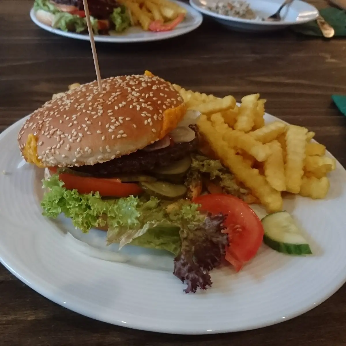 Burger Menü
