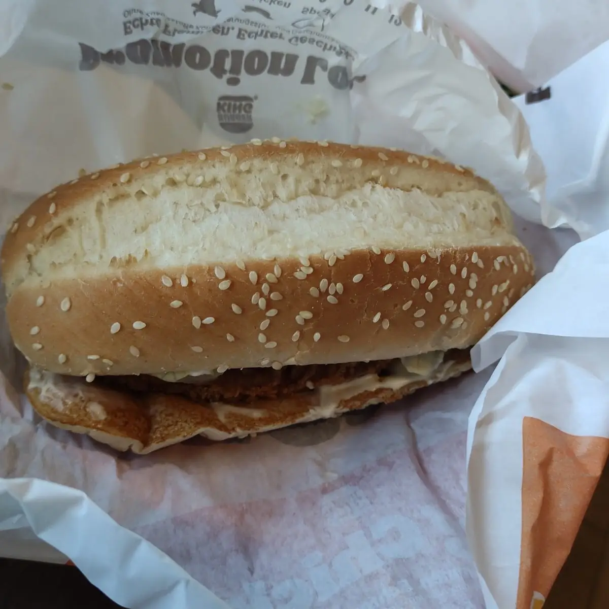 Long Chicken Burger