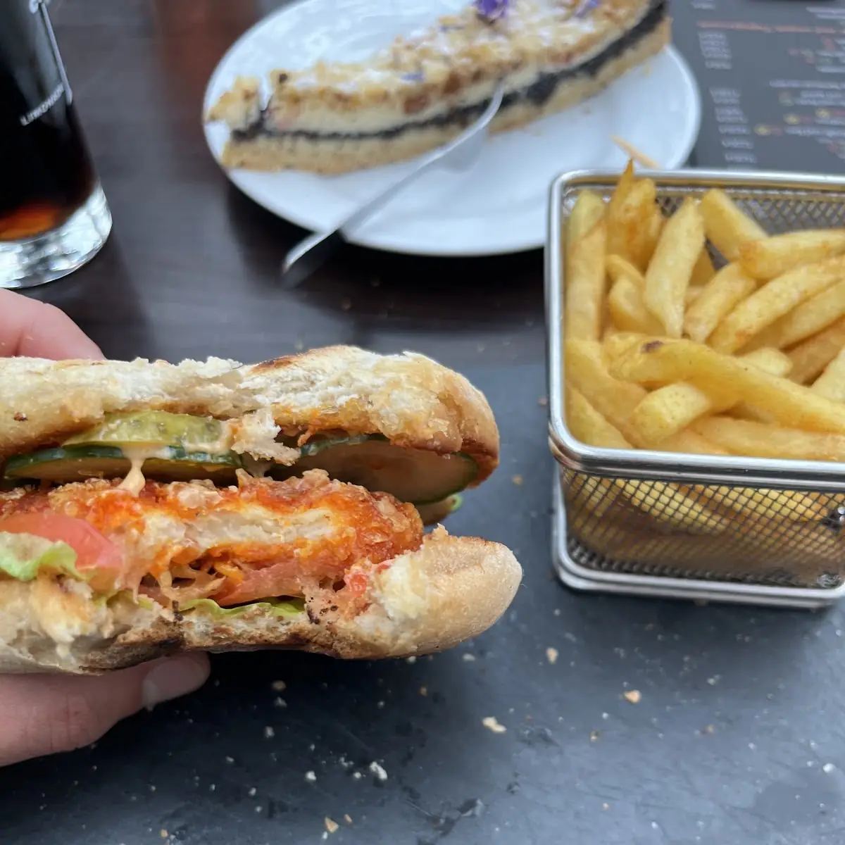 Veganer Burger