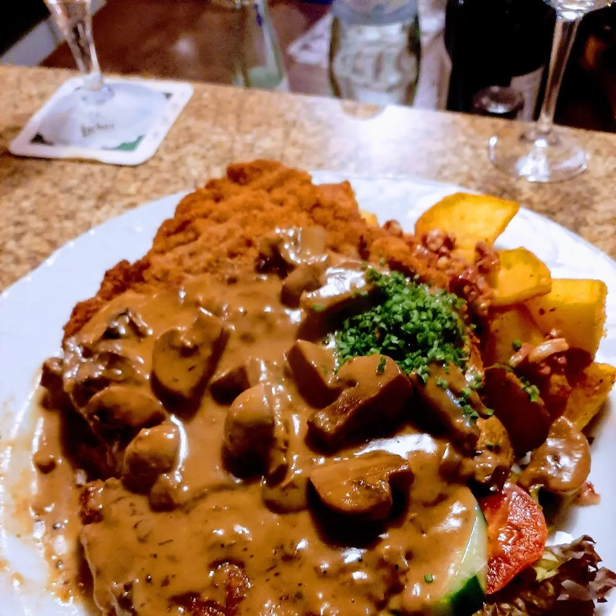 Jägerschnitzel