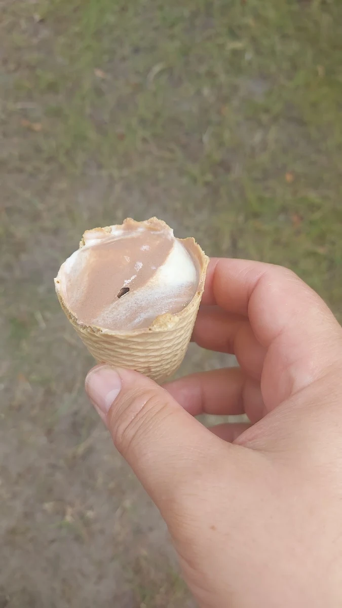 Schoko Vanille Softeis