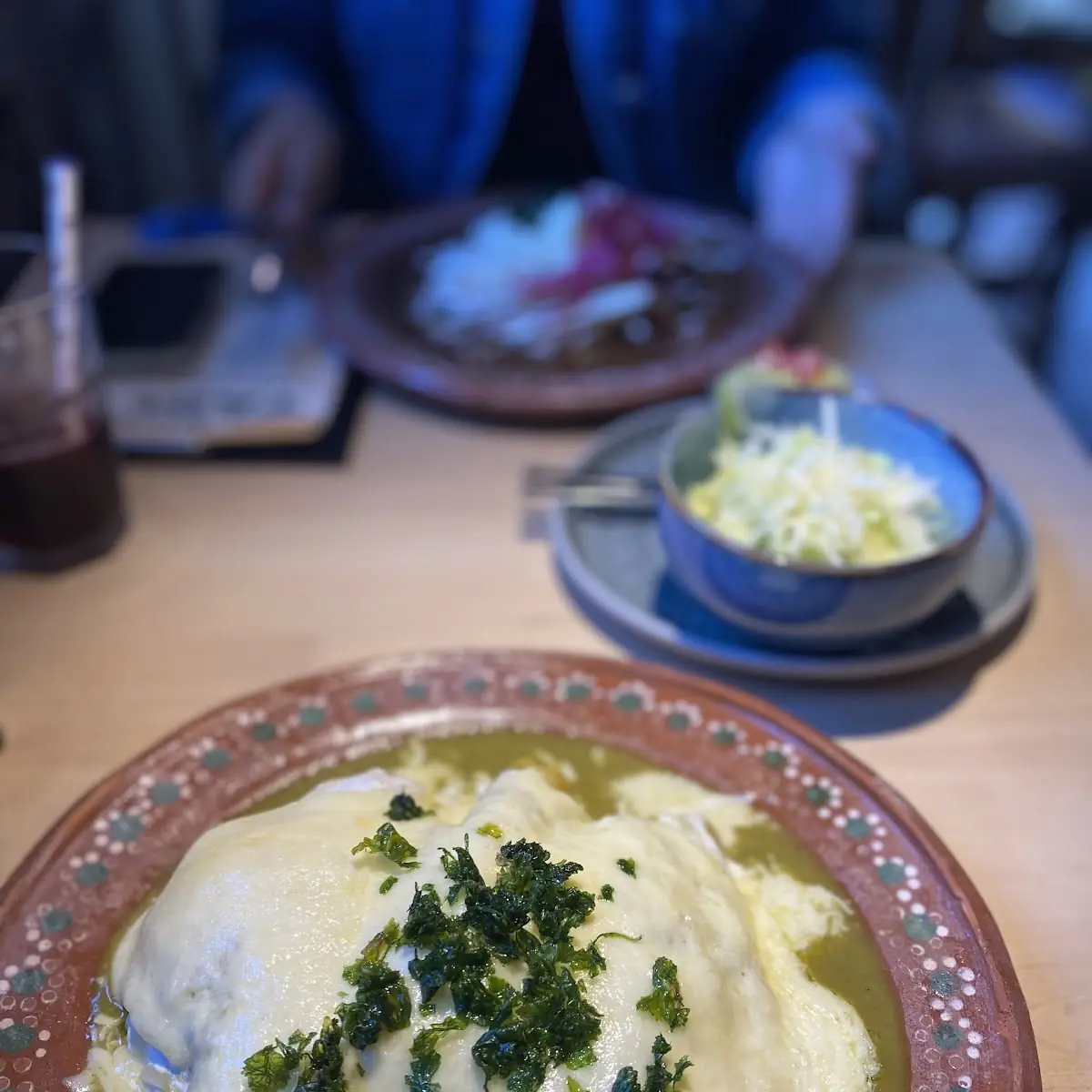 Enchiladas Verdes