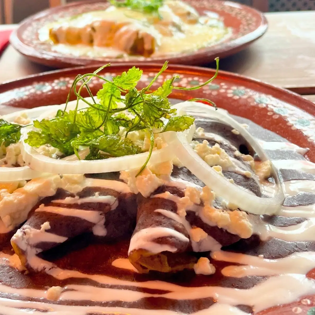 Enfrijoladas