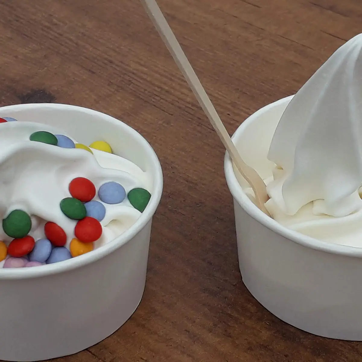 Softeis Mit Smarties