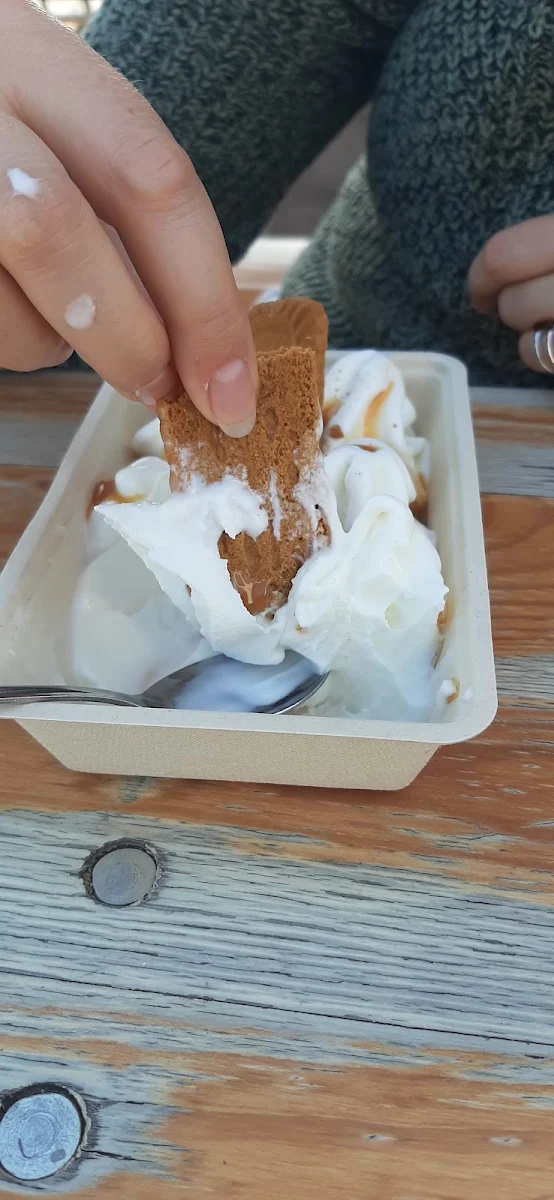 Softeis Mit Biscoff