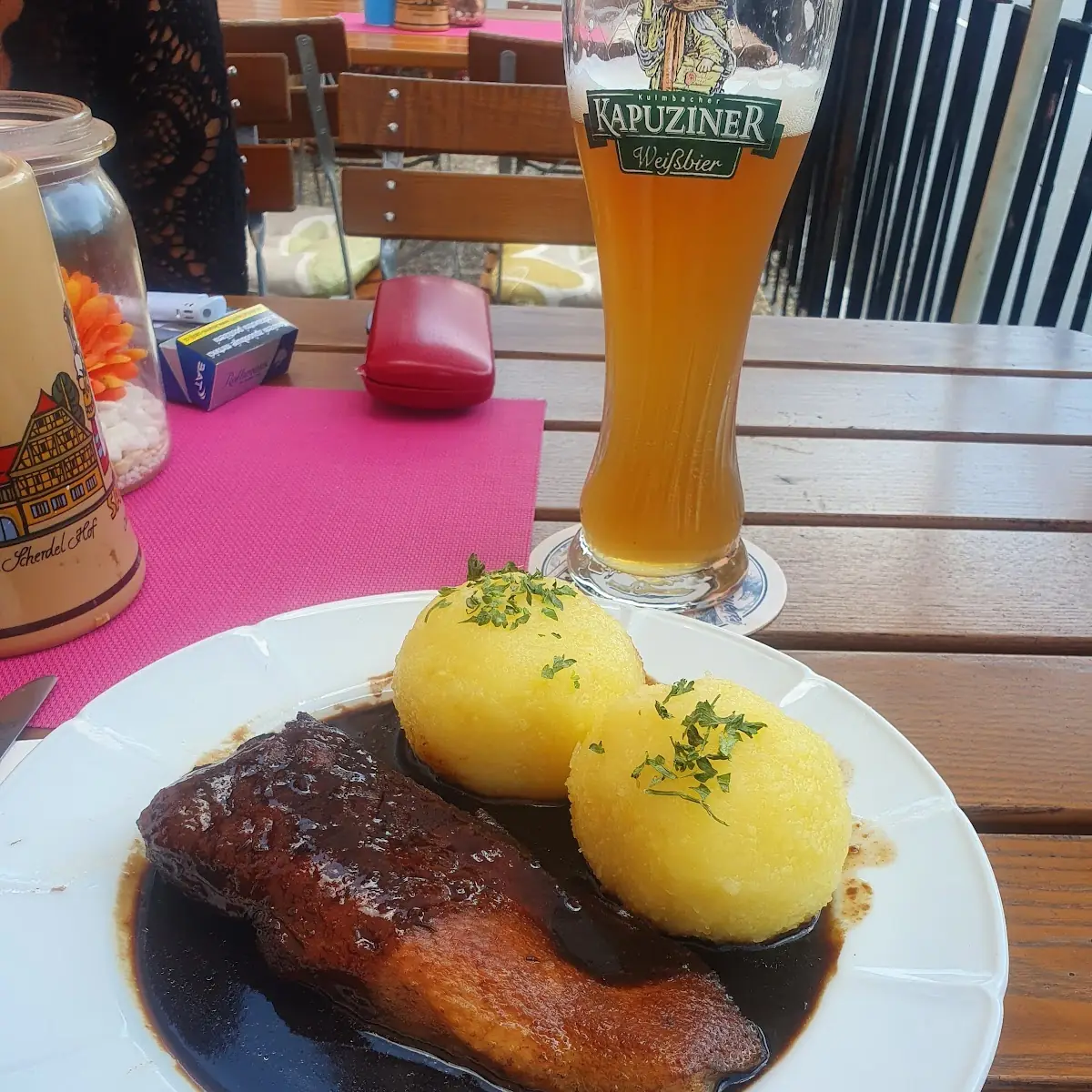 Gansbrust Mit Knödel