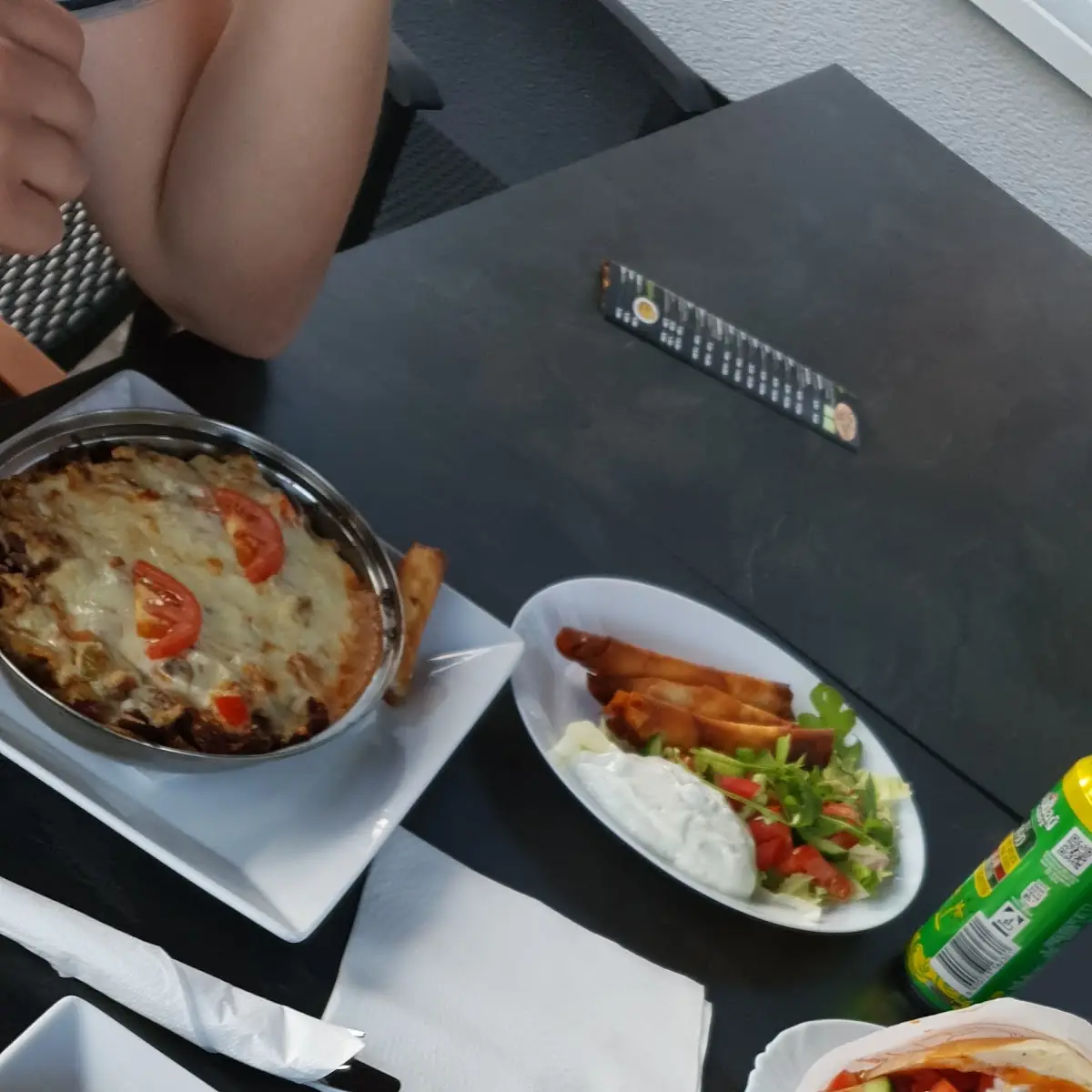 Überbackener Döner