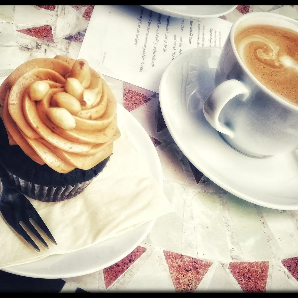 Peanut Cupcake