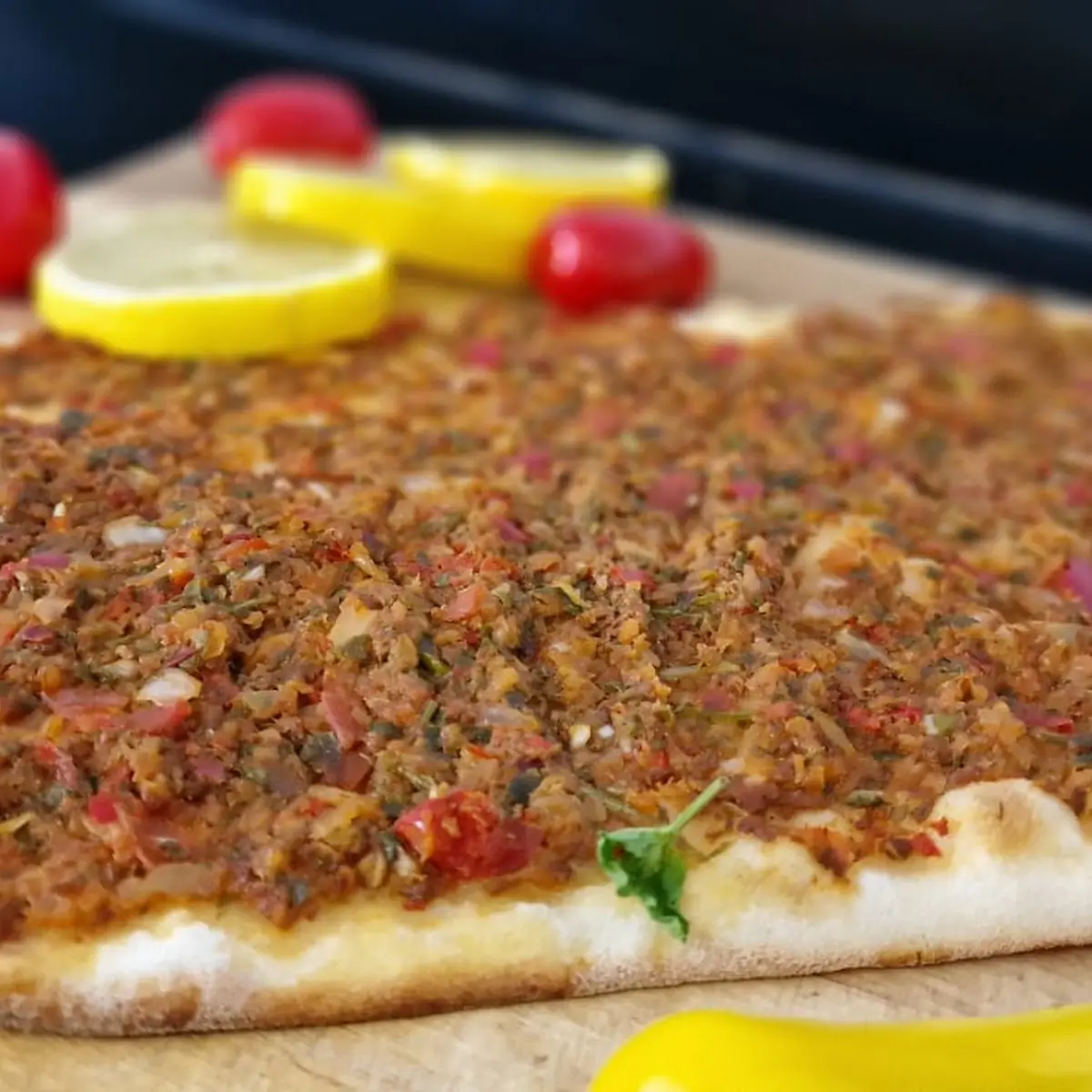Hackfleisch Pide