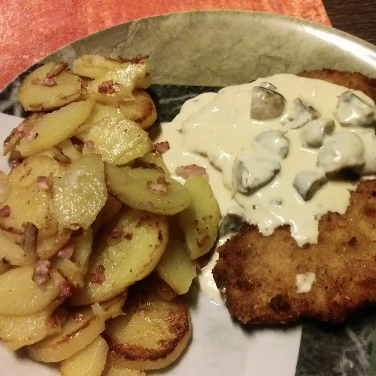 Champignon Rahmschnitzel