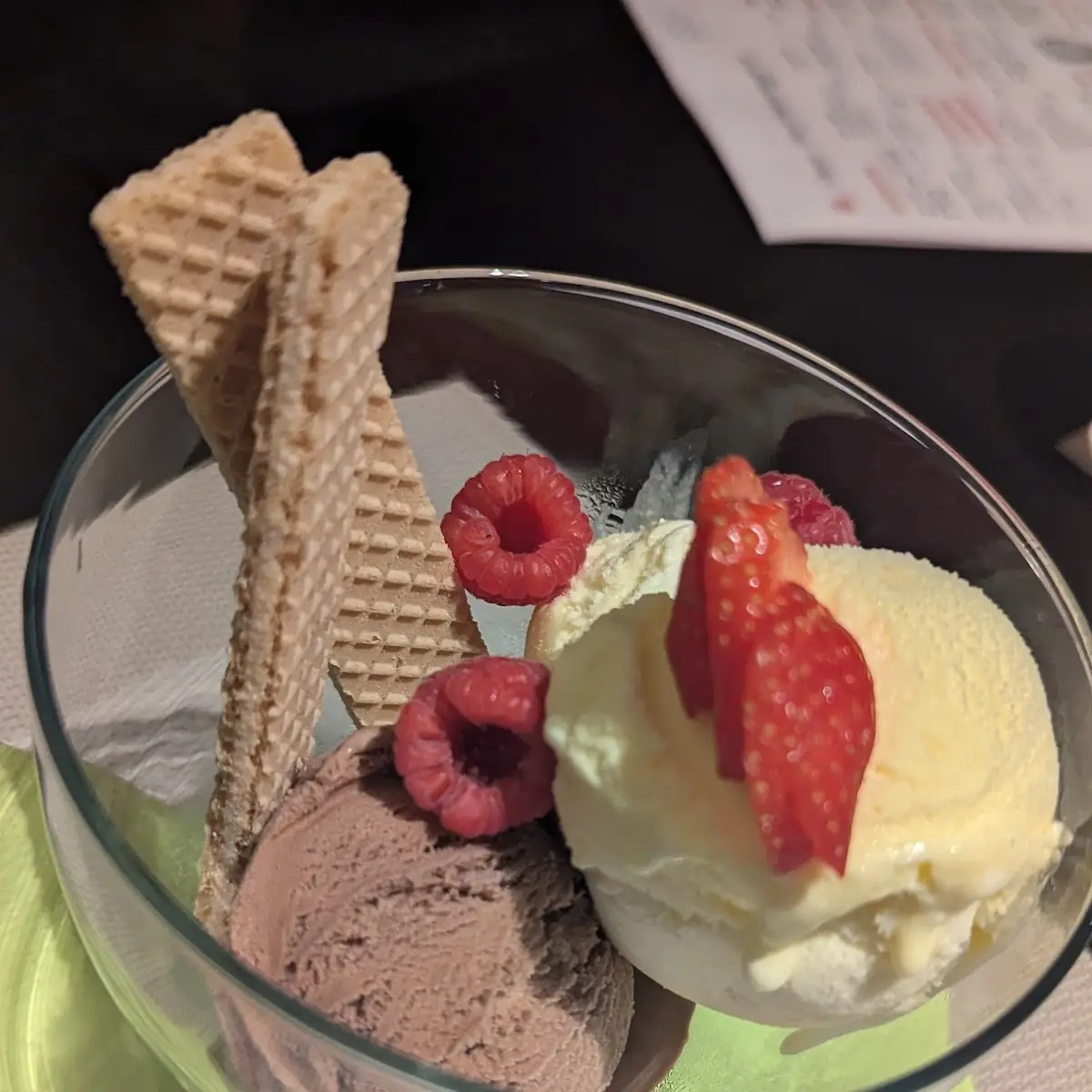 Dessert Eis