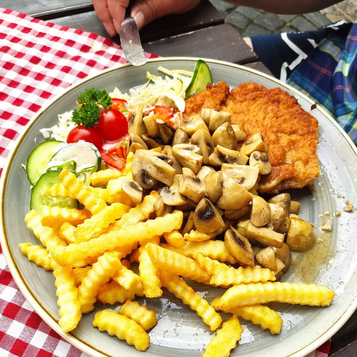 Jägerschnitzel