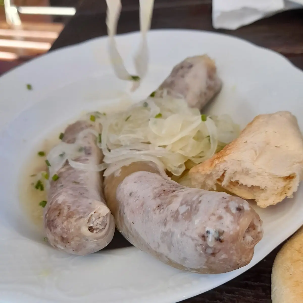 Saure Bratwürste