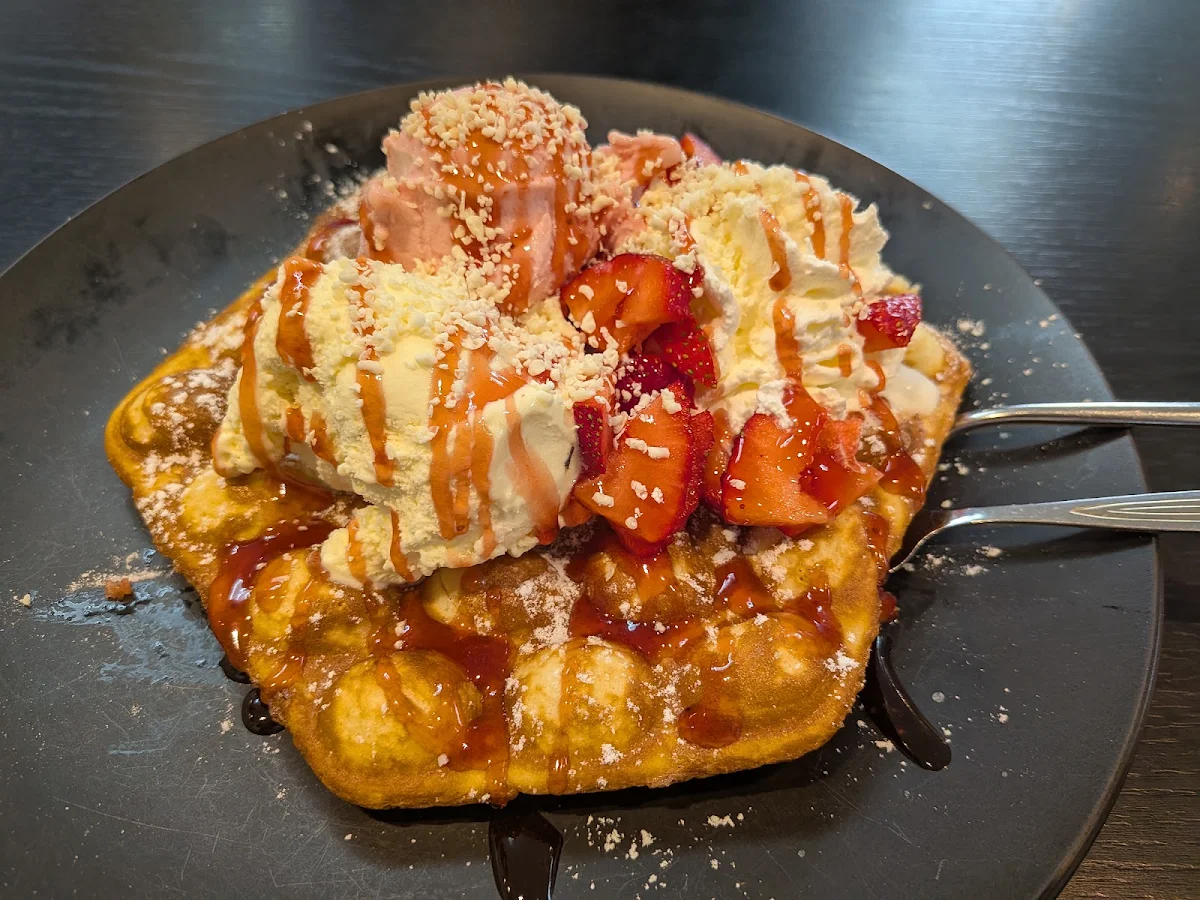 Nutella Bubblewaffel